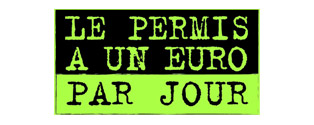 Logo Permis à un euro par jour